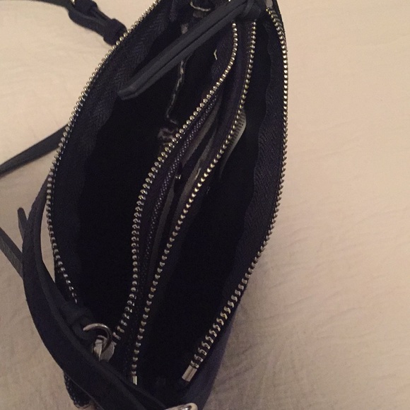 Gap mini cross body bag. Suede and canvas - Picture 3 of 3